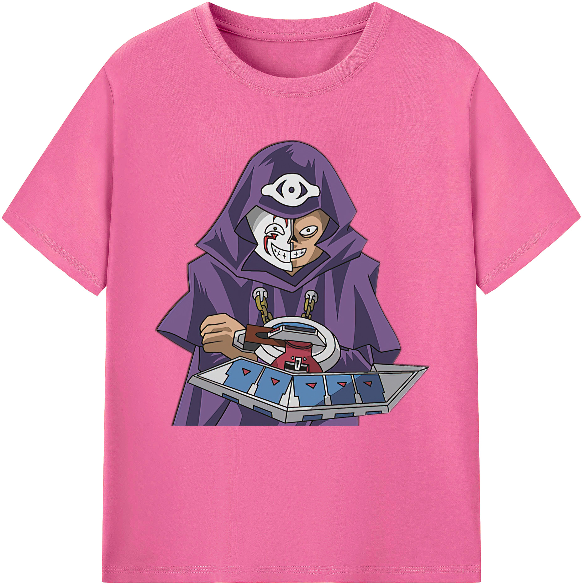 （画像用） 遊☆戯☆王 Yu-Gi-Oh! レディースカジュアルプリントTシャツ（綿100％）